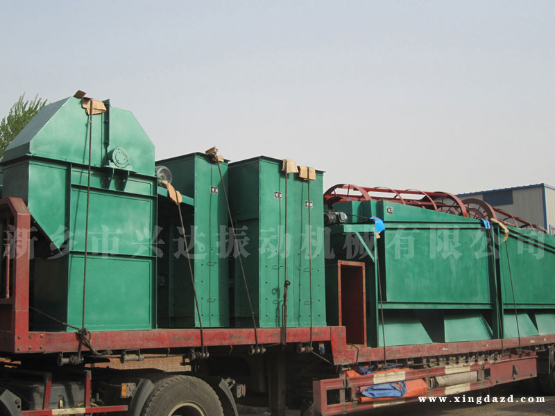 斗提、滾筒篩發(fā)貨現(xiàn)場圖