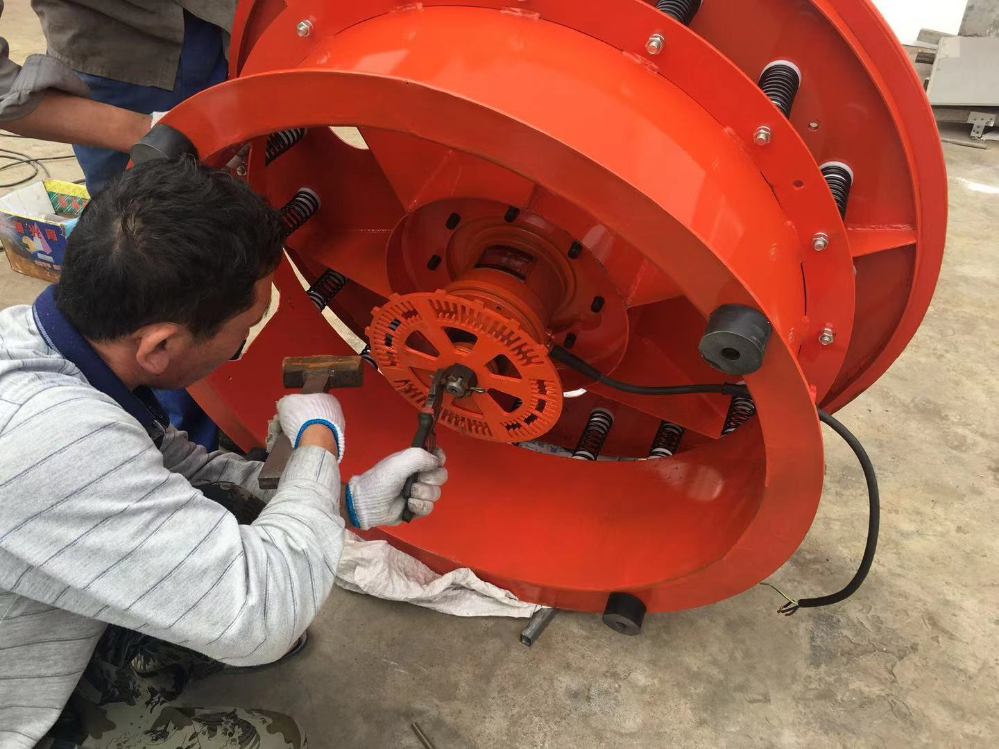 發(fā)貨裝機現場(chǎng)