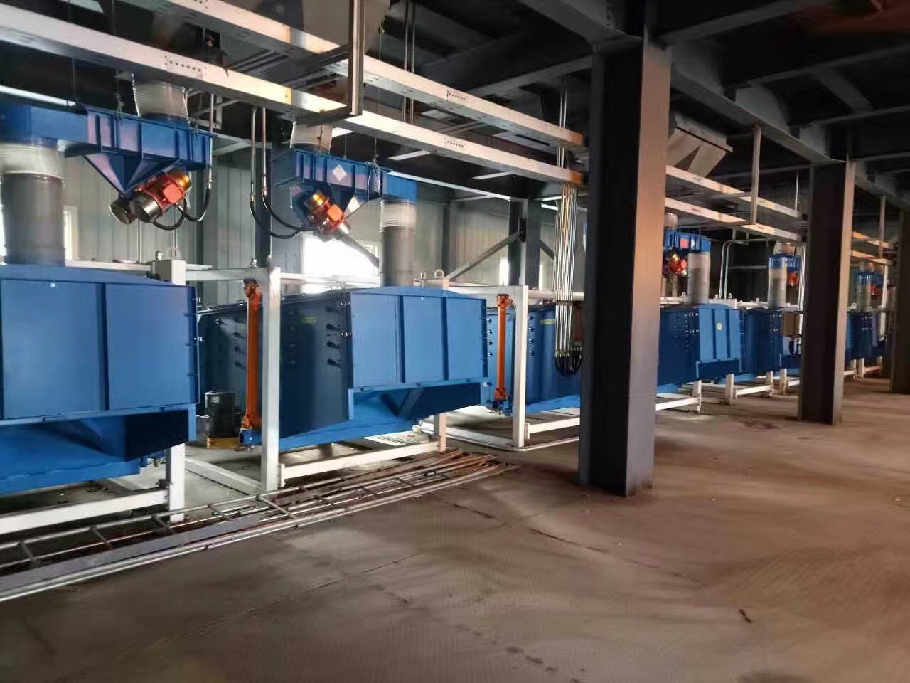 發(fā)貨裝機現場(chǎng)